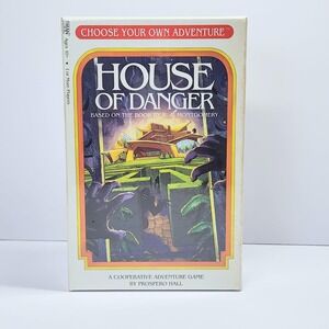 House Of Danger Board Game Z-Man Games Choose Your Own Adventure New Sealed